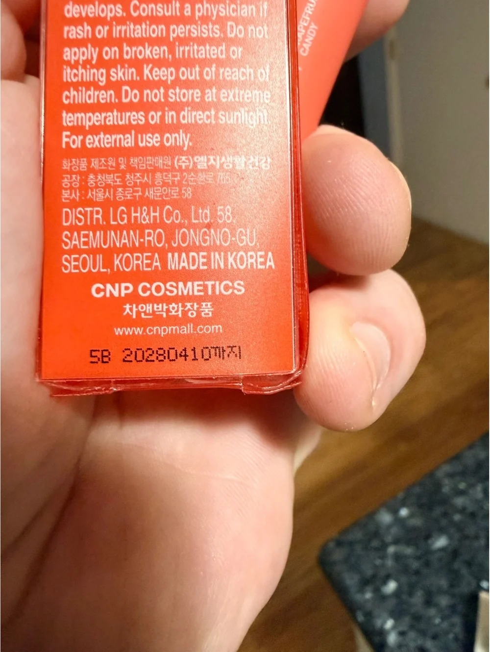 CNP Laboratory Propolis Jelly Lipcerin Grapefruit Candy Lip Care 10 ml
